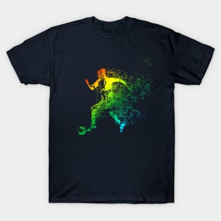 Soccer Player Particles T-Shirt